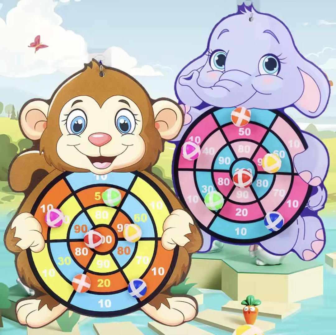 Kids’ Educational Dart Board Game