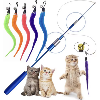 Plush Cat Toy Replacement Worms