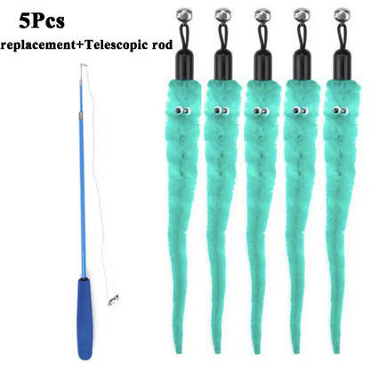 Plush Cat Toy Replacement Worms