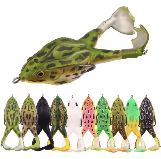 Frog Lure with Double Propeller Legs