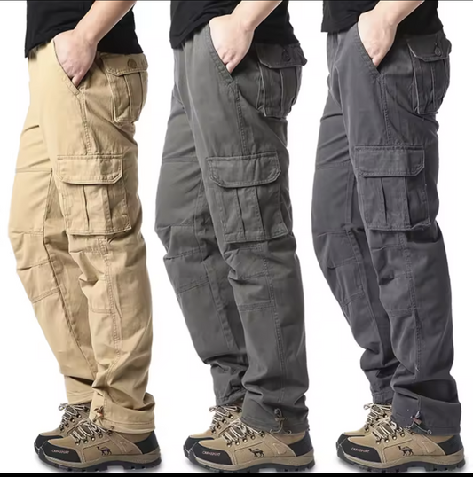 Men’s Tactical Cotton Jogger Overalls