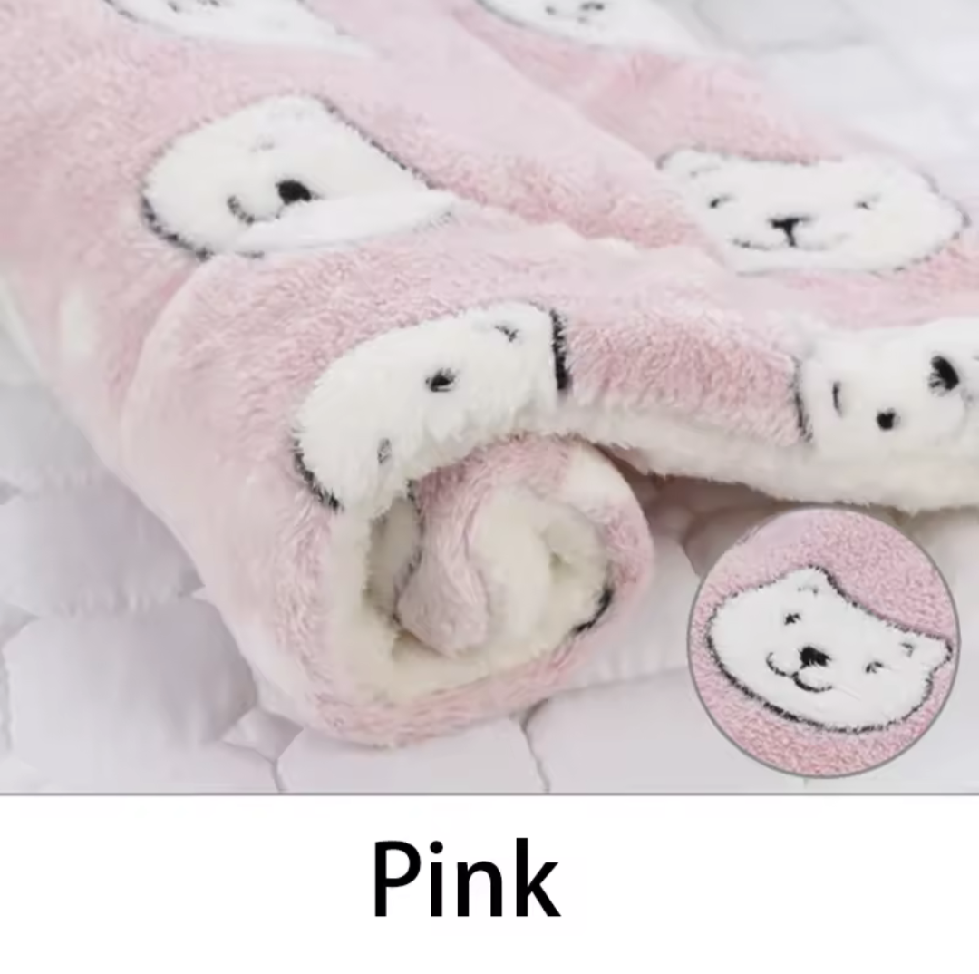 Flannel Pet Sleeping Mat & Bed