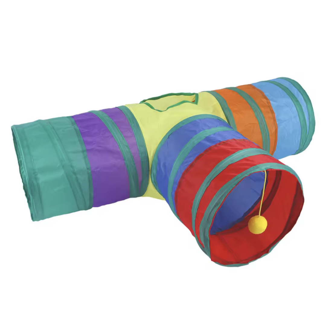 Foldable Cat Tunnel Toy
