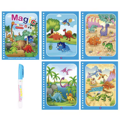 Magic Water Drawing Book with Pen