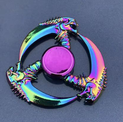 Rainbow Metal Fidget Spinner