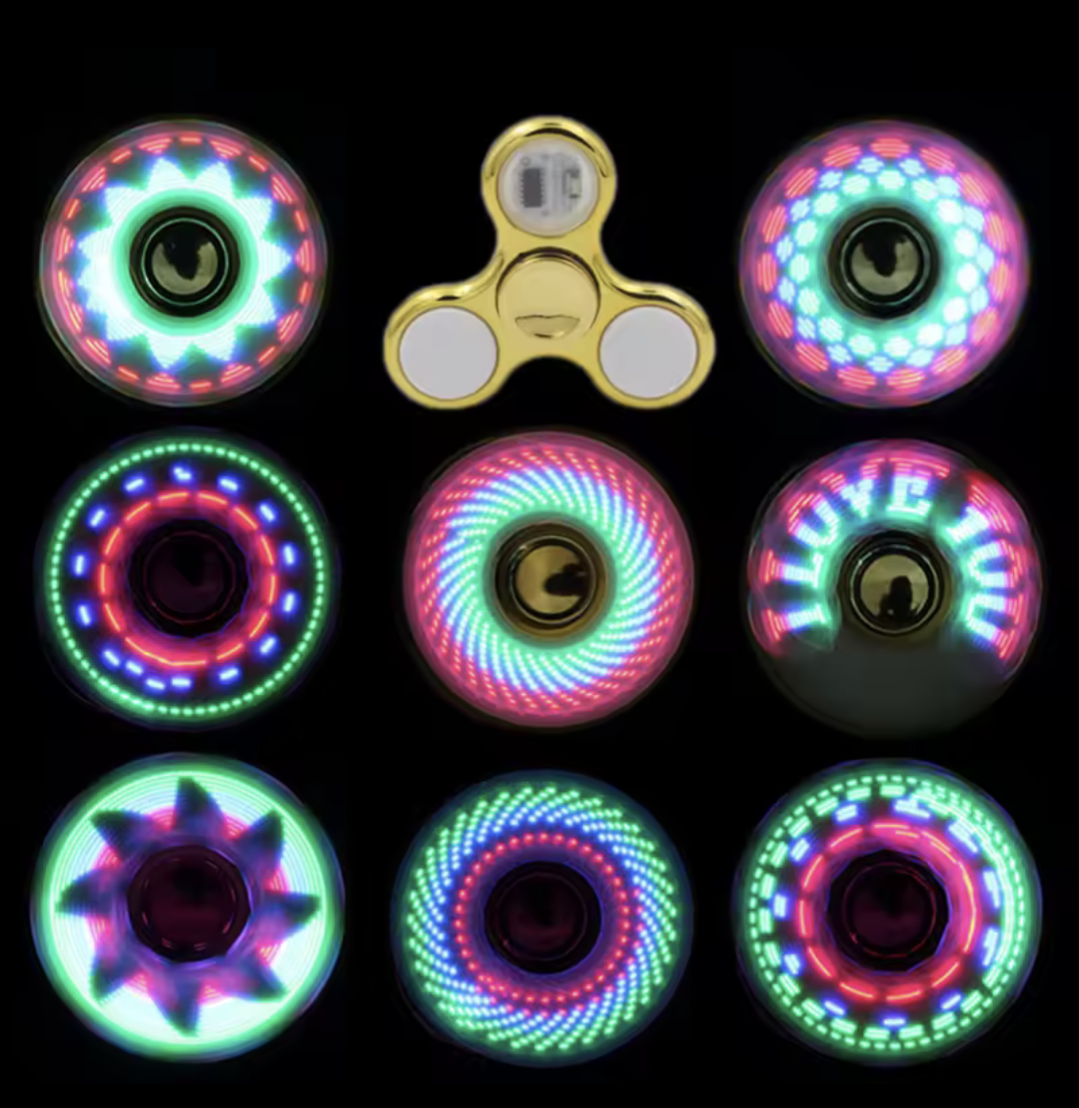 LED Light-Up Fidget Spinner