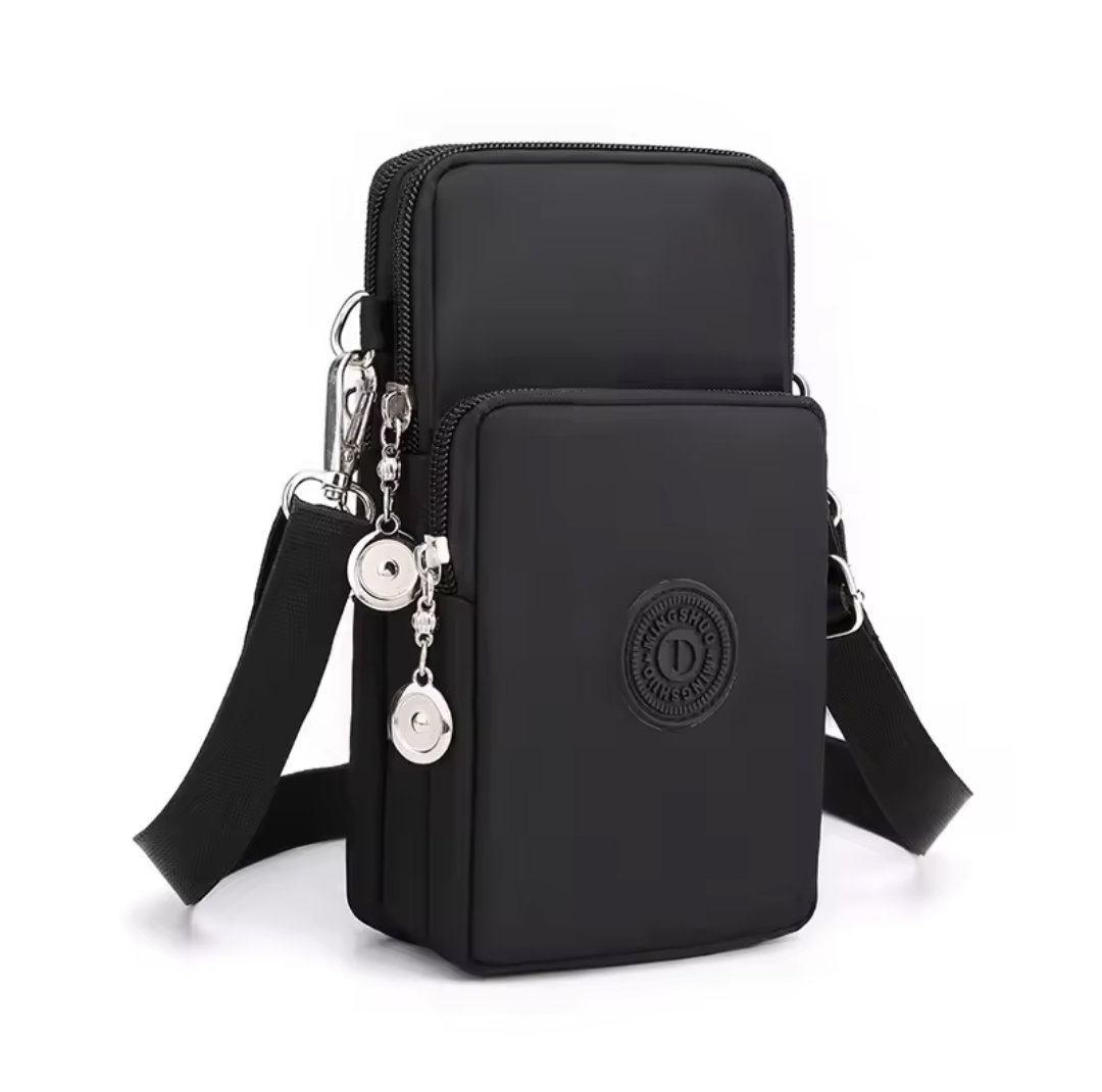 Women’s Nylon Mobile Phone Crossbody Bag