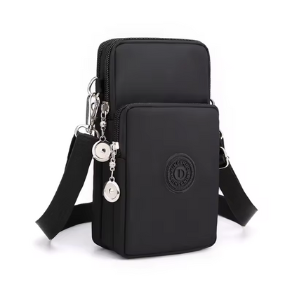 Women’s Nylon Mobile Phone Crossbody Bag