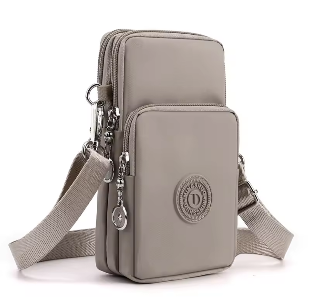 Women’s Nylon Mobile Phone Crossbody Bag