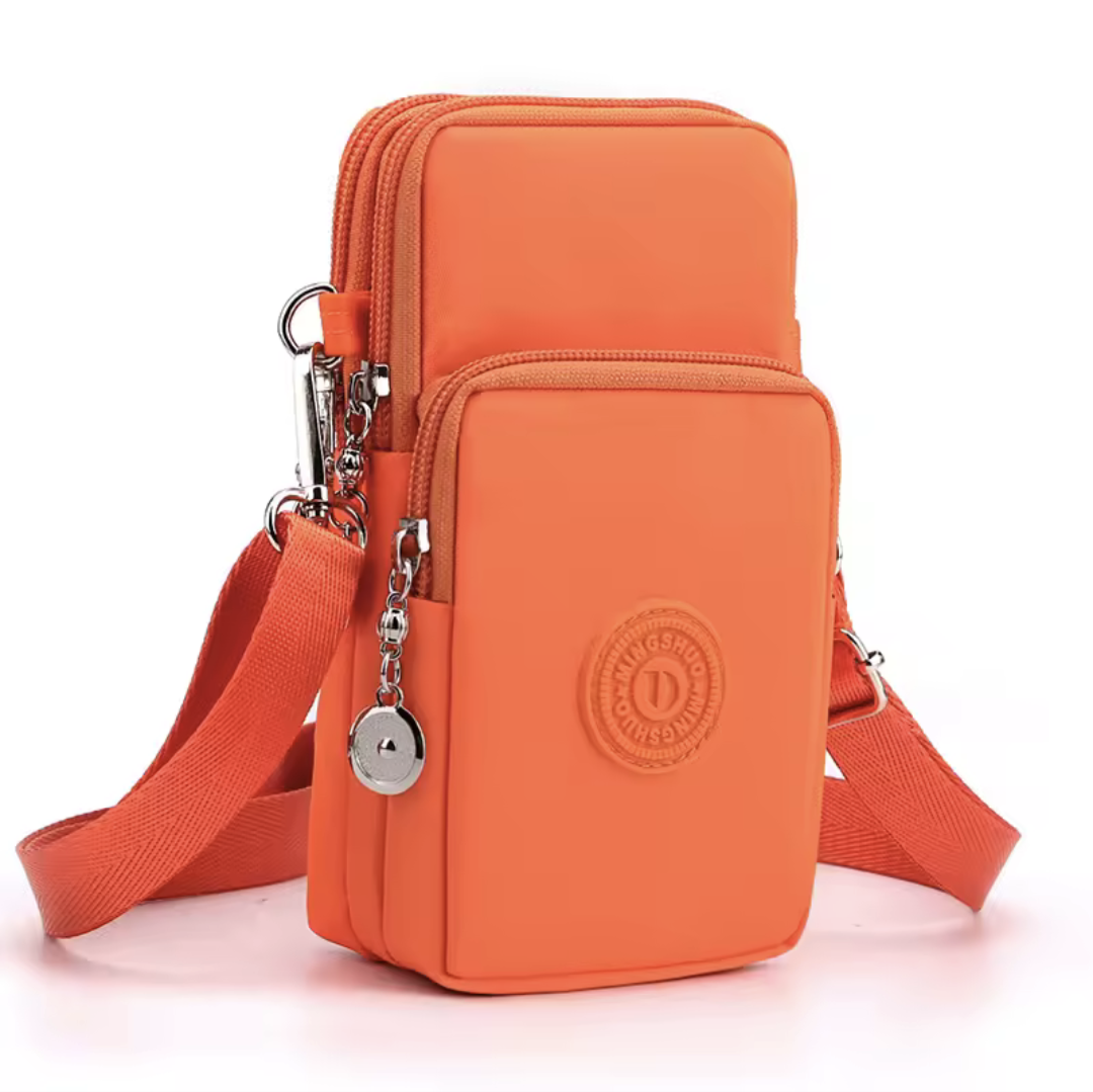Women’s Nylon Mobile Phone Crossbody Bag