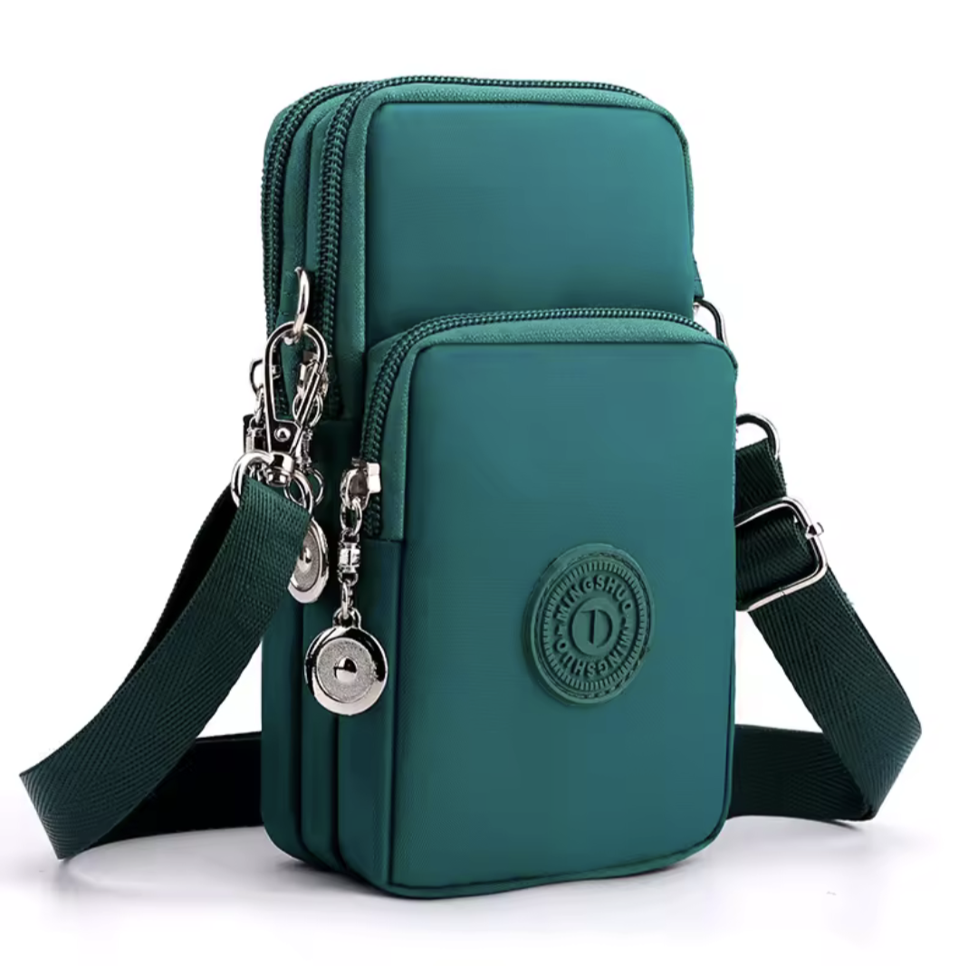 Women’s Nylon Mobile Phone Crossbody Bag