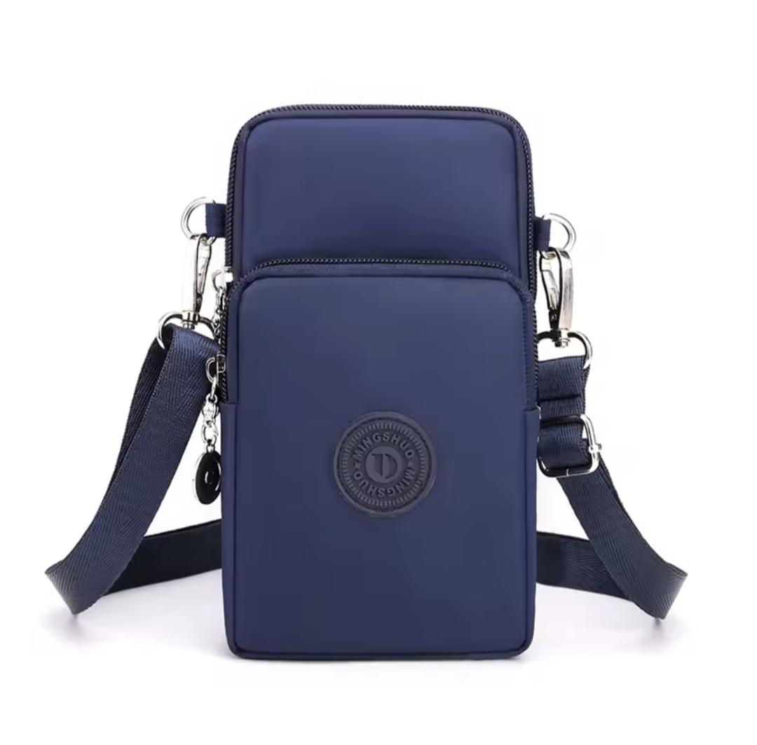Women’s Nylon Mobile Phone Crossbody Bag
