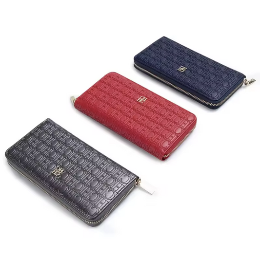 Women’s Solid Color Long Wallet