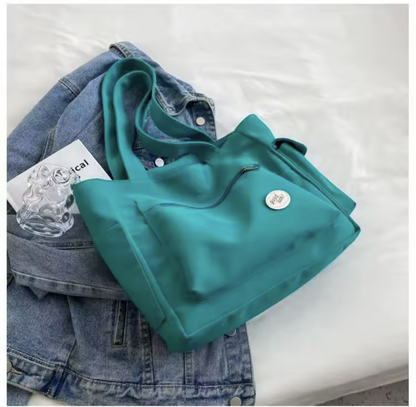 Women’s Large Canvas Shoulder Tote Bag