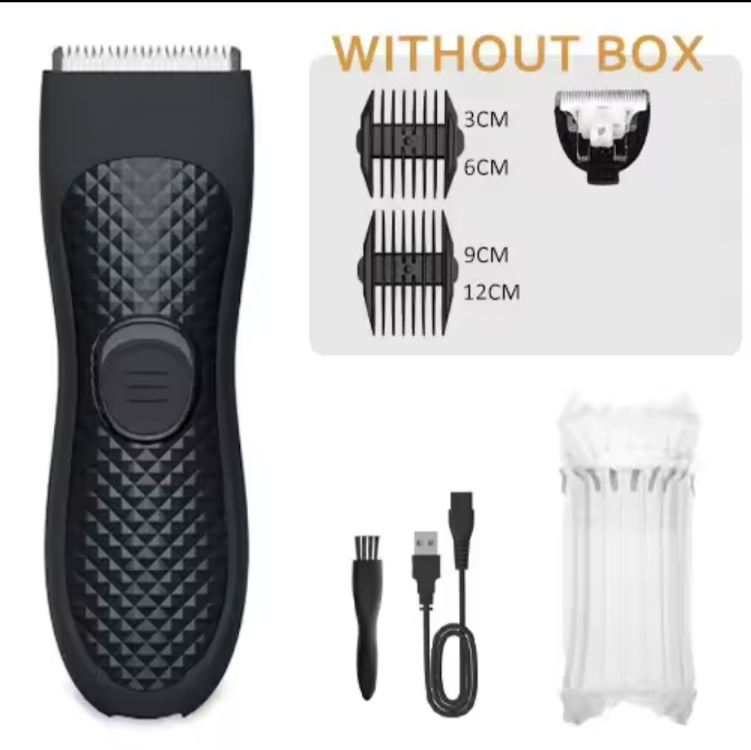 Electric Body & Groin Hair Trimmer for Men