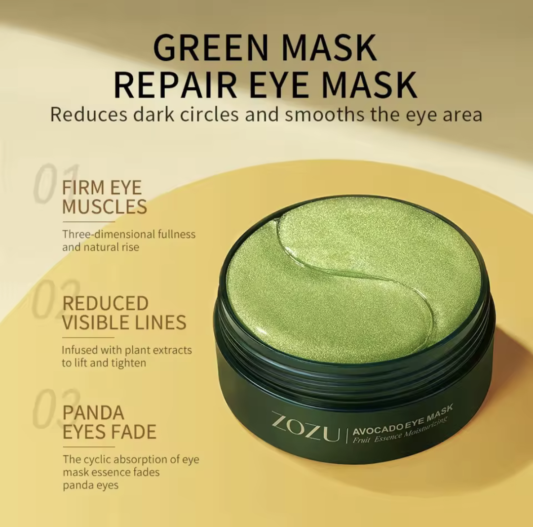 Avocado Gold Eye Mask