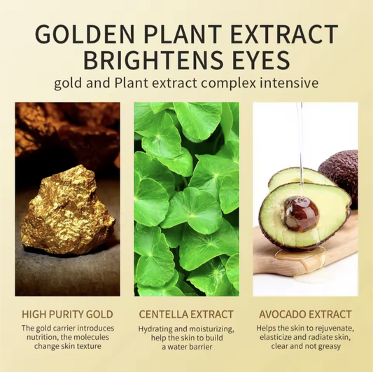 Avocado Gold Eye Mask
