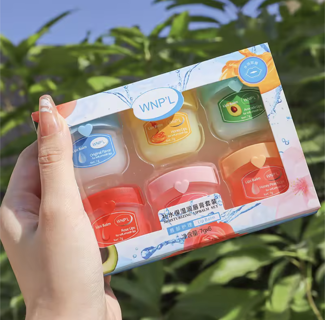 Natural Lip Balm Set