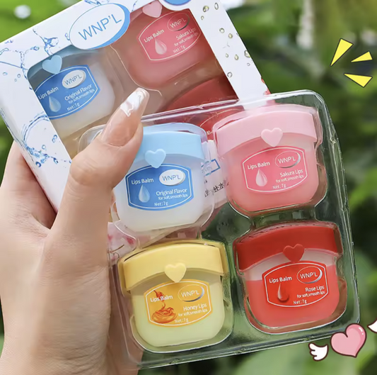 Natural Lip Balm Set