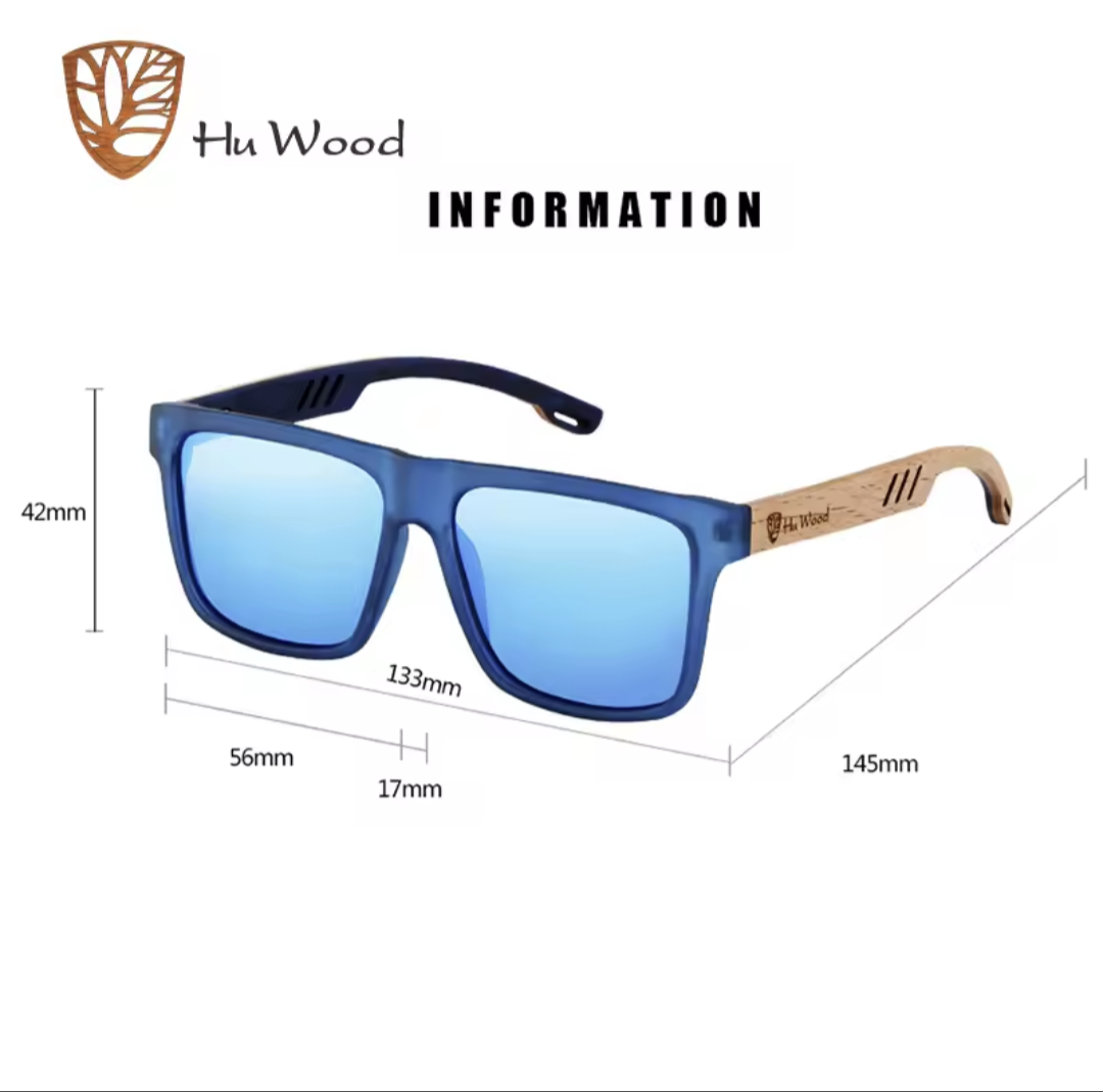 Men’s Square Polarized Sunglasses