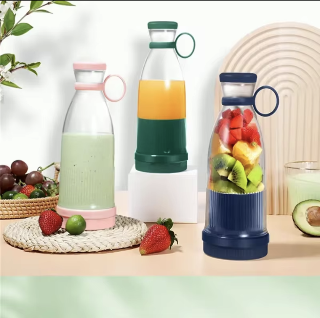 Portable Electric Juicer Cup – 6 Blades USB Blender