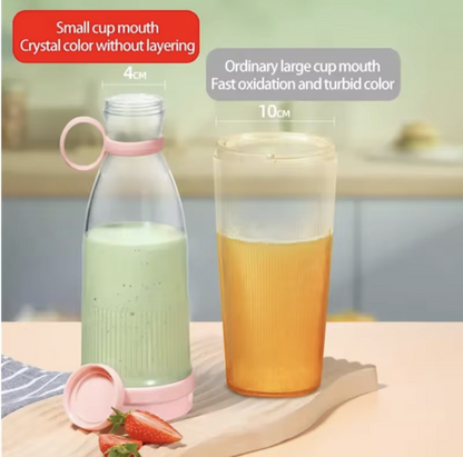 Portable Electric Juicer Cup – 6 Blades USB Blender