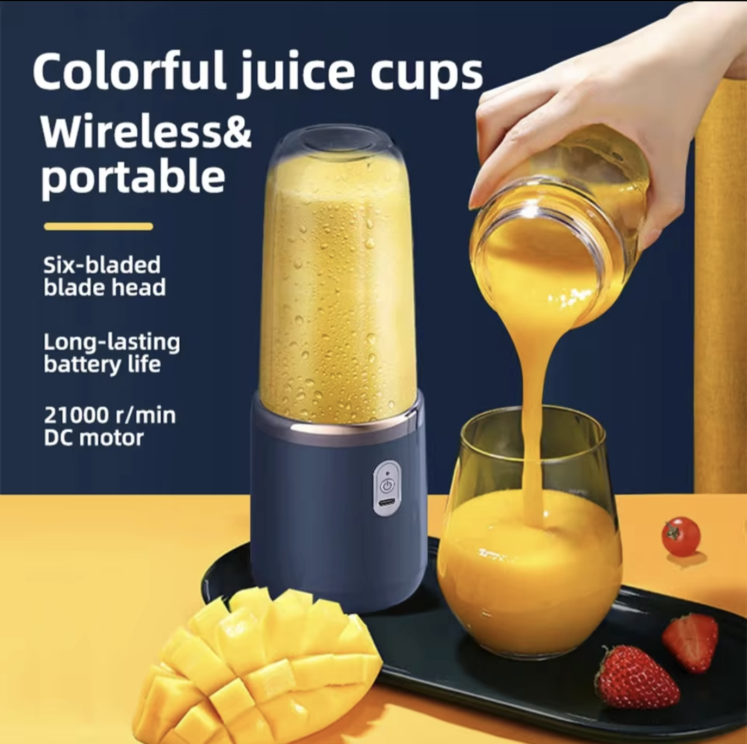 Portable Electric Juicer with USB Rechargeable