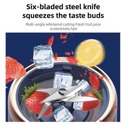 Portable Electric Juicer with USB Rechargeable