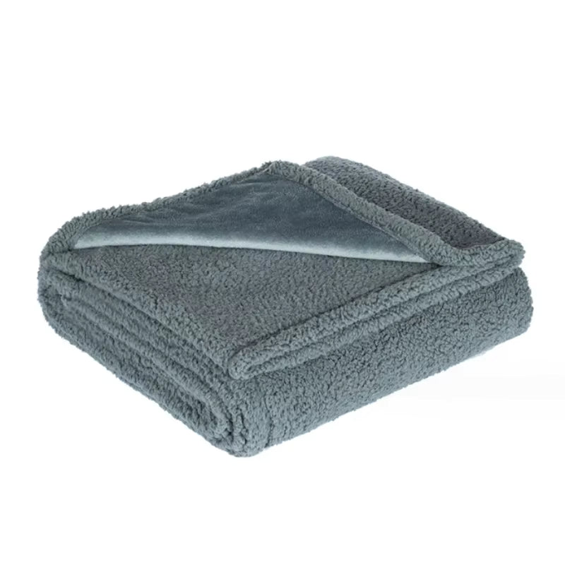 Luxury Shaggy Blanket Winter Warm Cosy