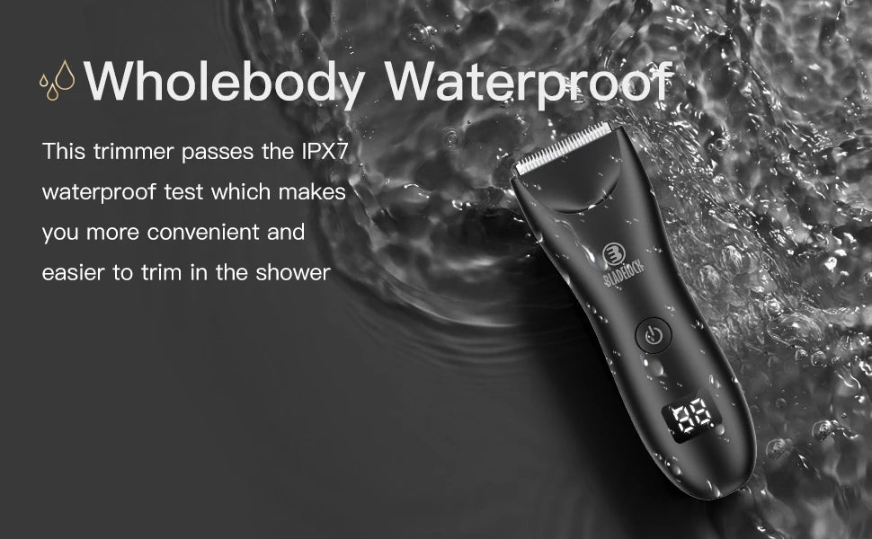 Men's Groin & Body Hair Trimmer
