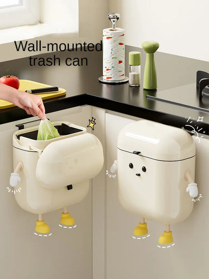 Wall-mounted Trash Can