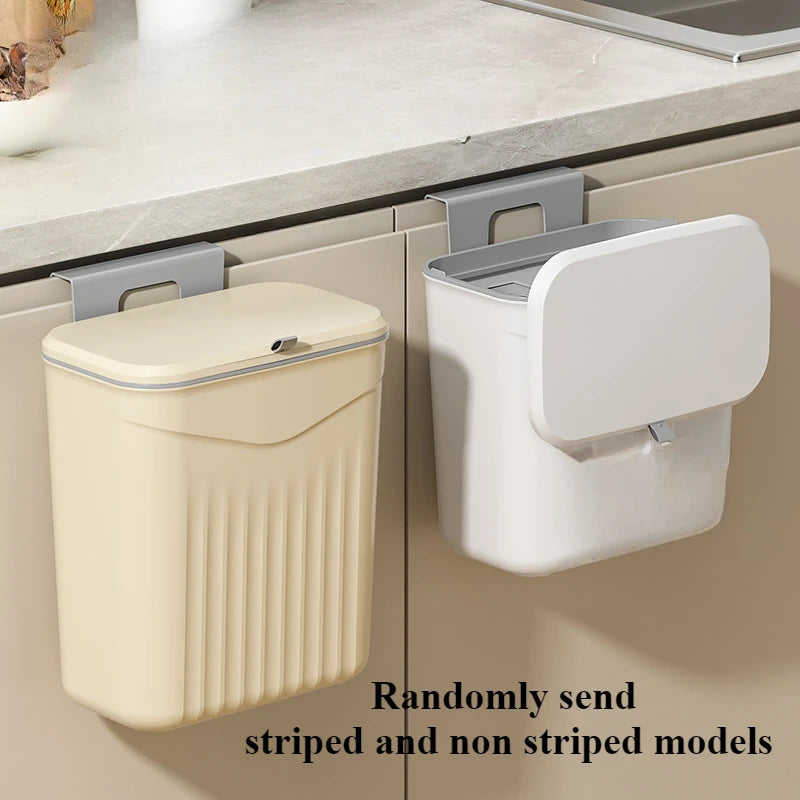 Wall-Mounted Trash Bin