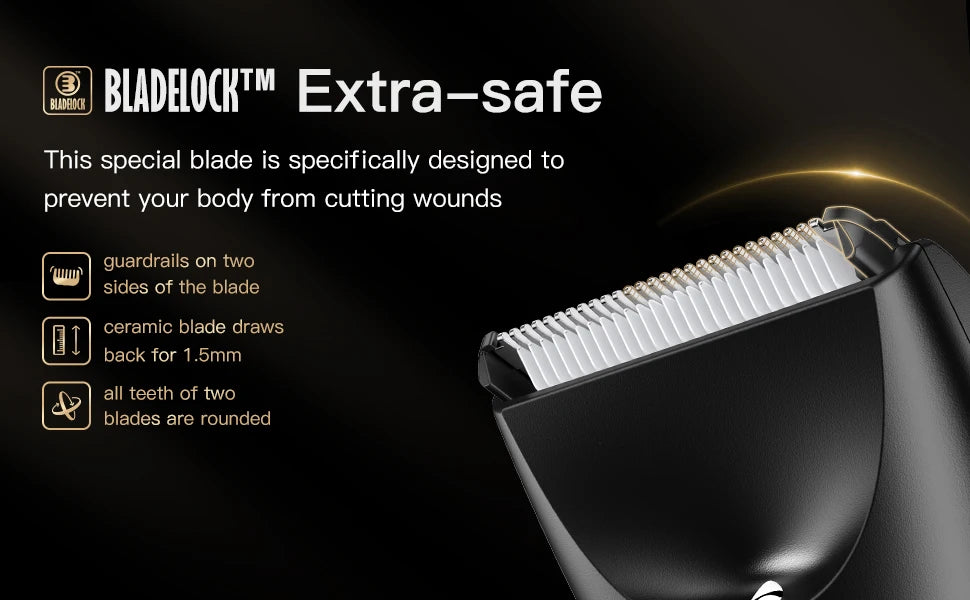 Men's Groin & Body Hair Trimmer