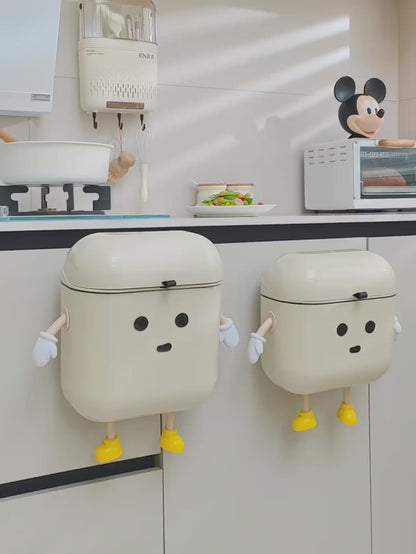 Wall-mounted Trash Can