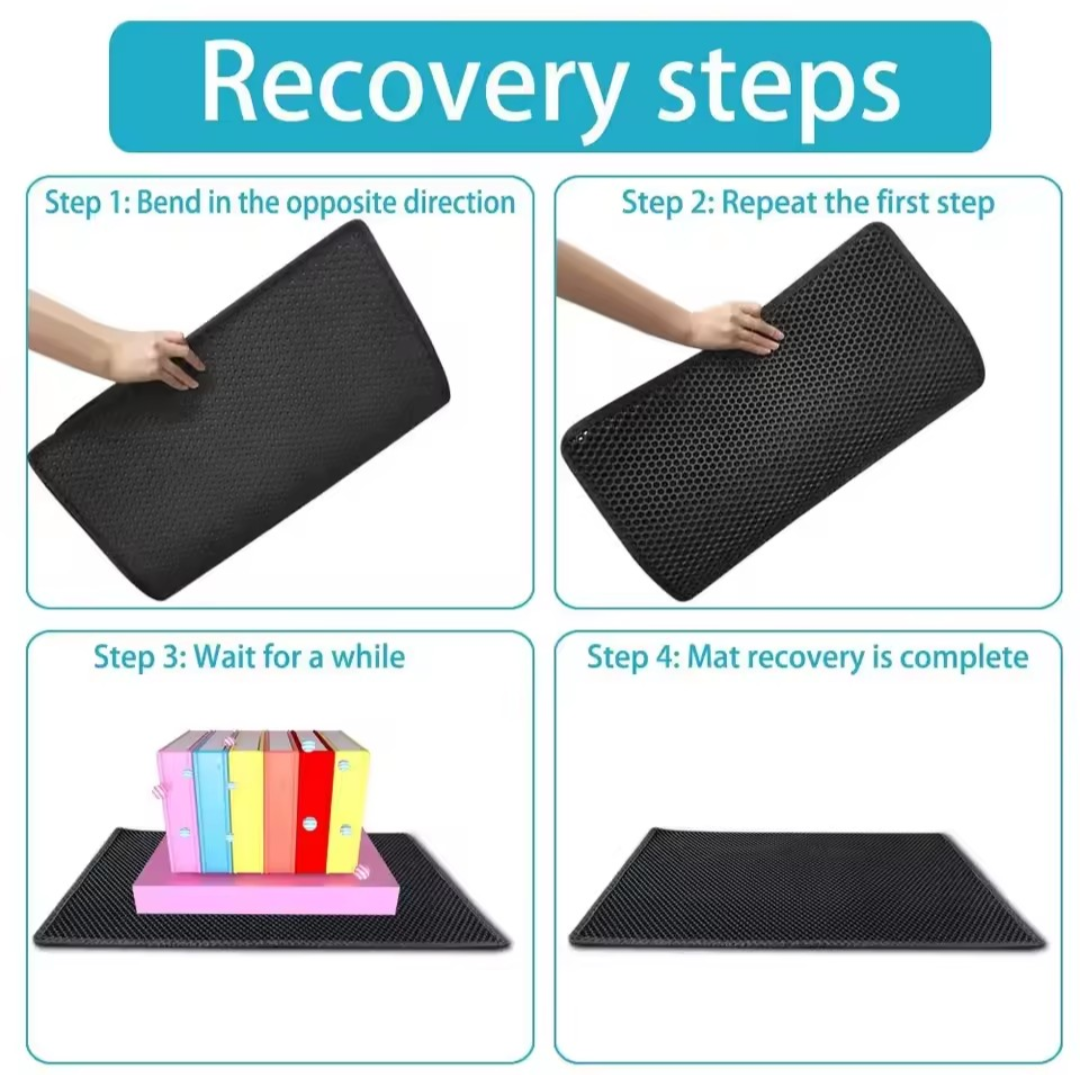 Double Layer Cat Litter Mat