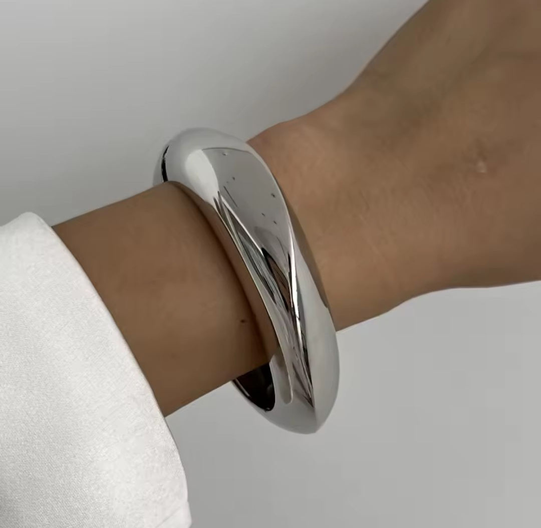 Vintage Punk Metal Cuff Bangle