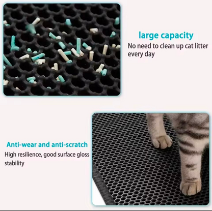 Double Layer Cat Litter Mat