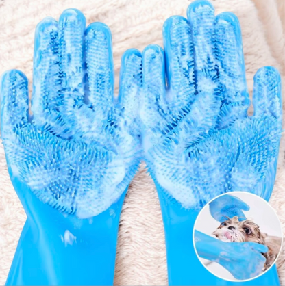 Pet Grooming Bath Glove
