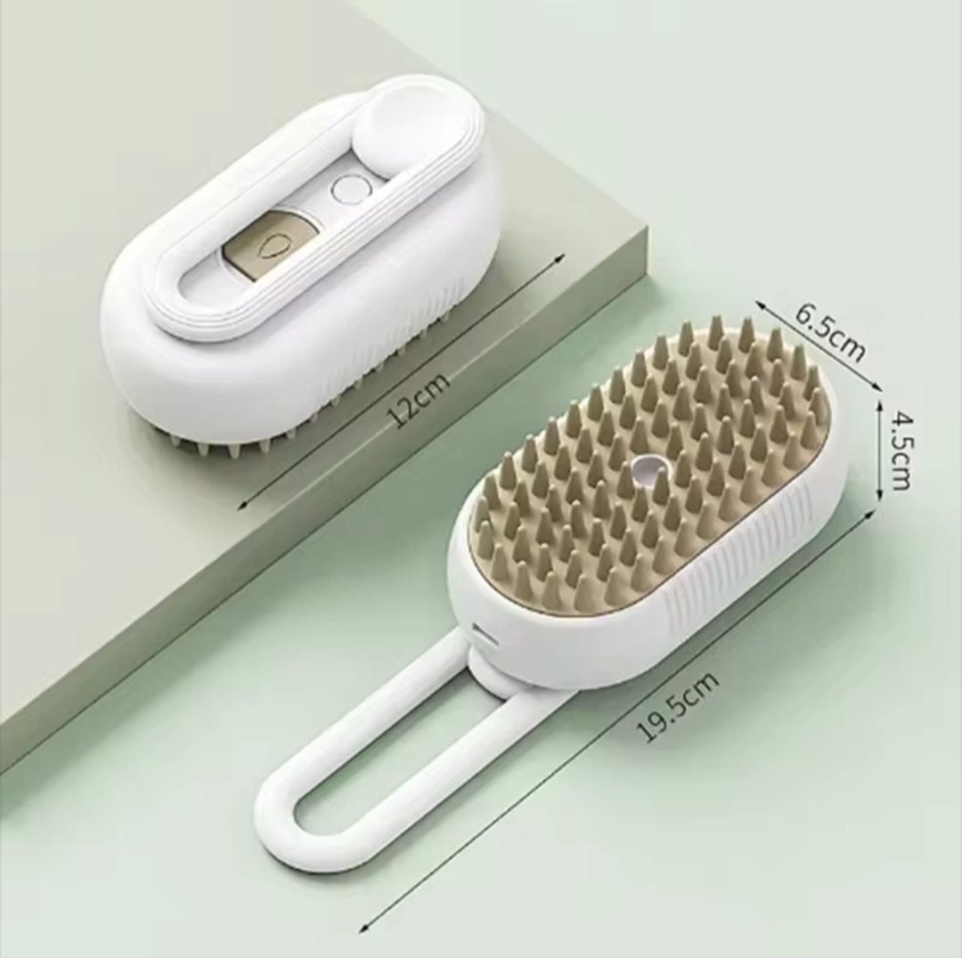 Steam Spray Pet Grooming Brush