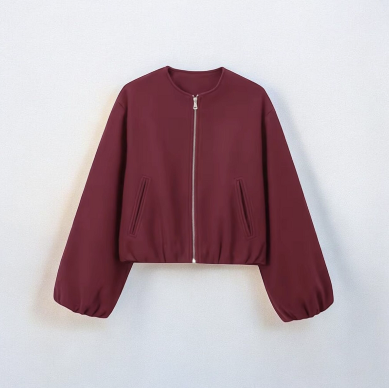 Winter Retro Bomber Jacket