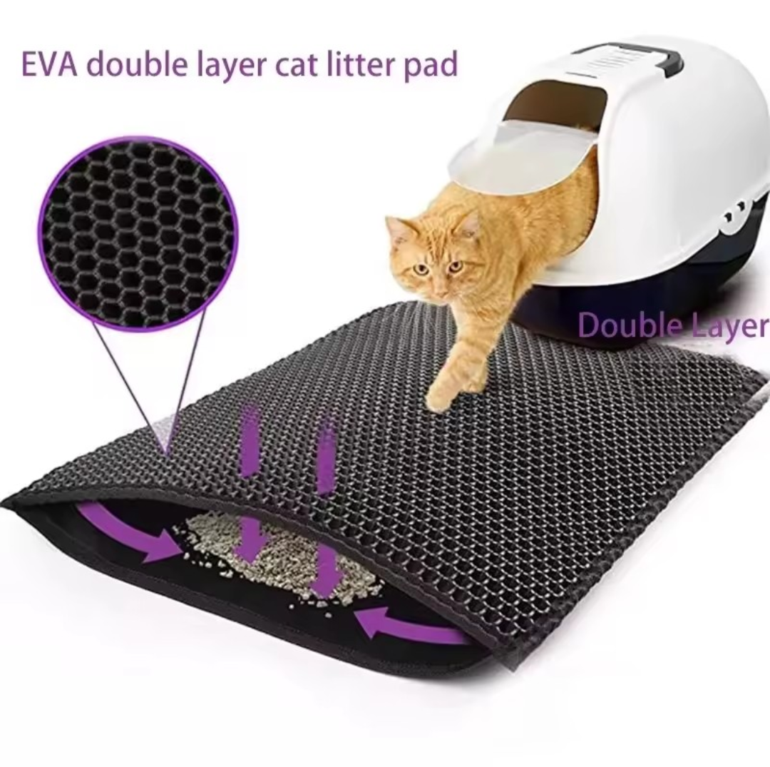 Double Layer Cat Litter Mat