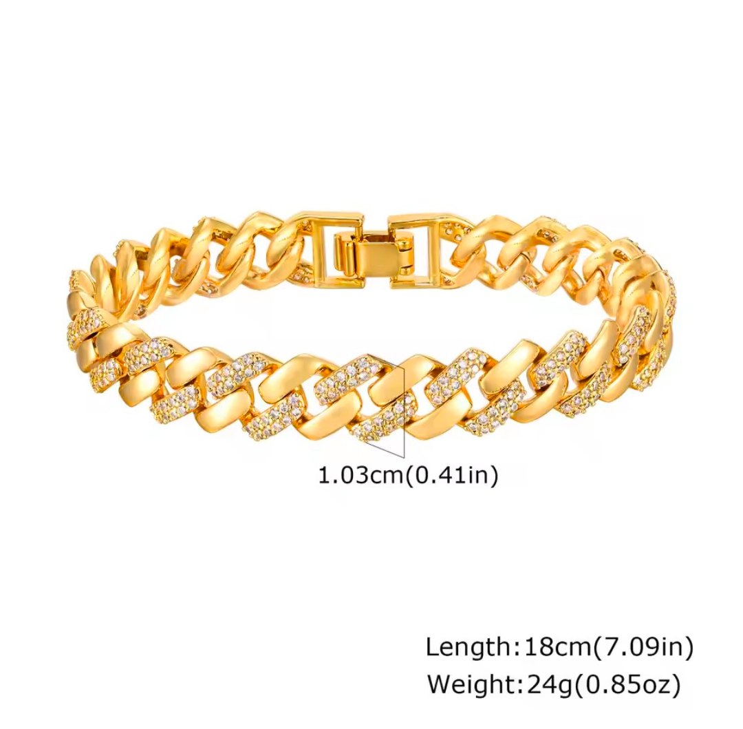 Paperclip Chain Bracelet