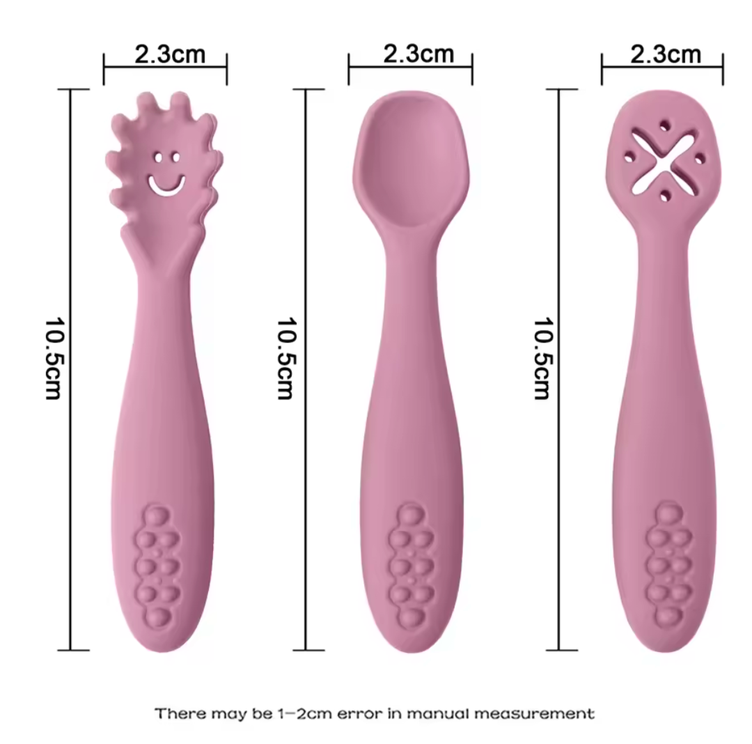 3PCS Baby Feeding Spoon Set