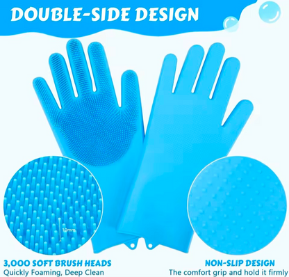 Pet Grooming Bath Glove