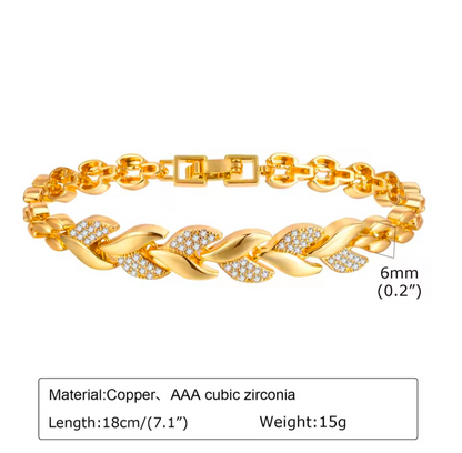 Paperclip Chain Bracelet