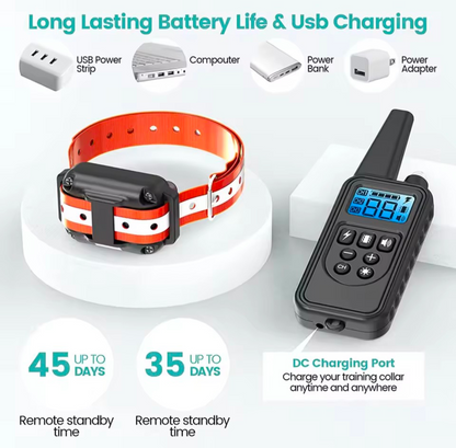Rechargeable Electric Dog Training Collar