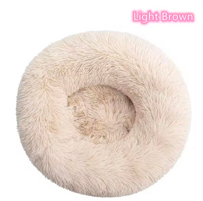 Soft Plush Donut Pet Bed