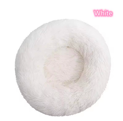 Soft Plush Donut Pet Bed