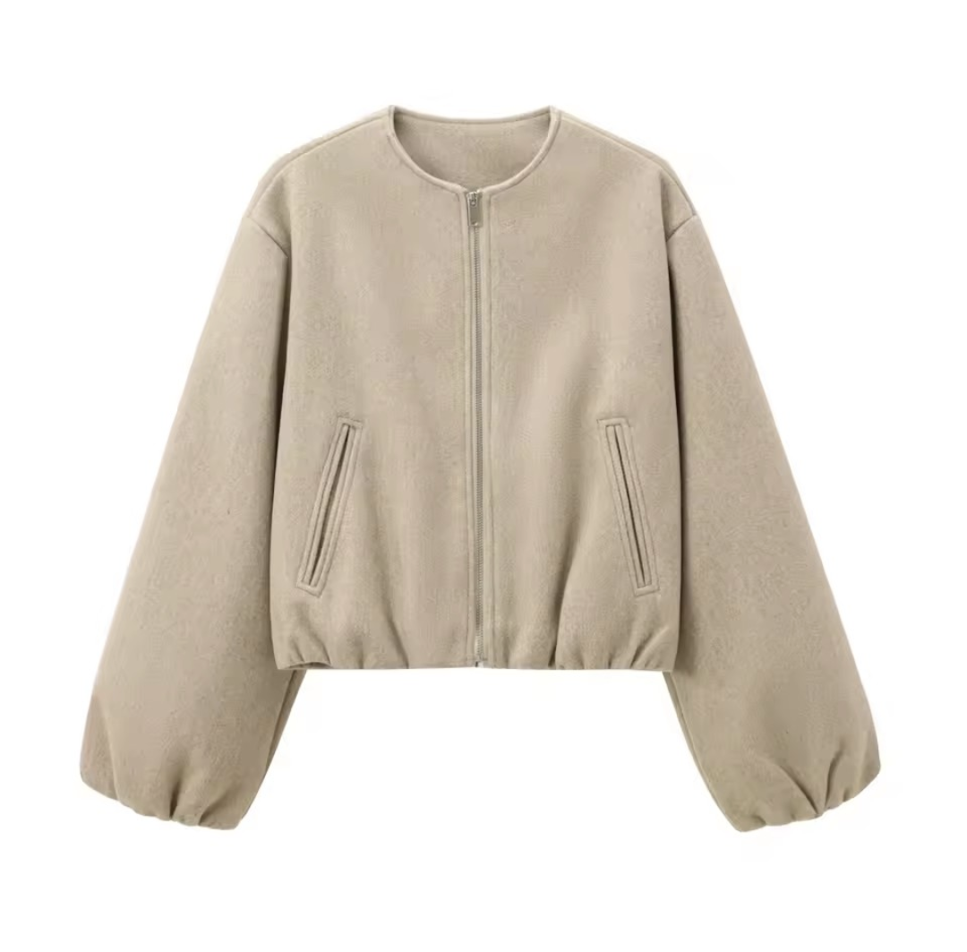 Winter Retro Bomber Jacket