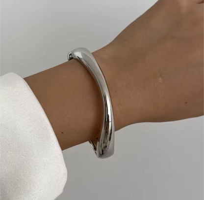 Vintage Punk Metal Cuff Bangle